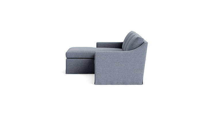 Vera Skirted Sofa With Chaise rendering