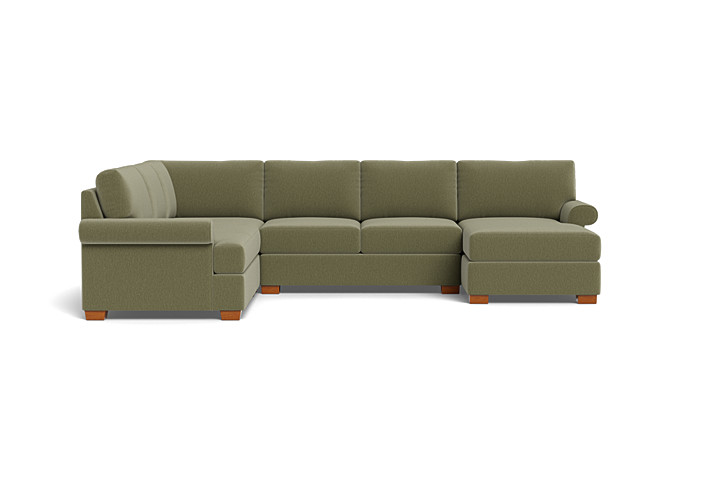 Anna U Sectional with Chaise Sofa