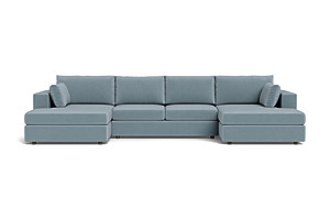Daphne Double Chaise Sectional Sofa