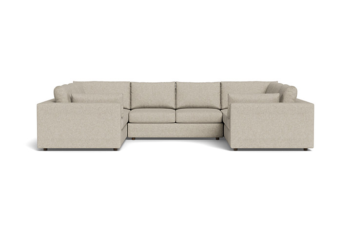 Daphne Deep U Shape Sectional Sofa