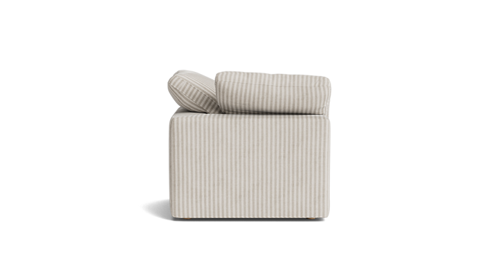 Movie Night Corner Chair, Large, Newport Stripe - Thumbnail 4