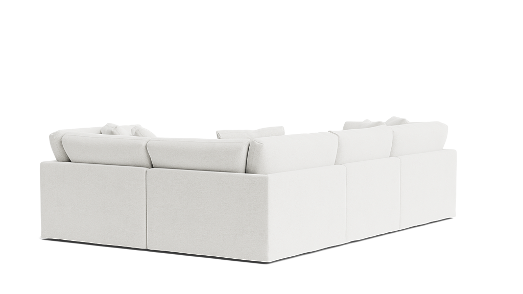 Get Together 4-Piece Modular Sectional Closed