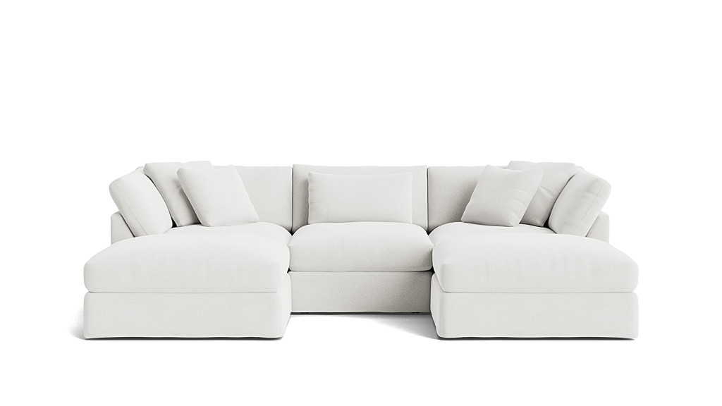 Get Together 6-Piece Modular U-Shaped Sectional - Thumbnail 2