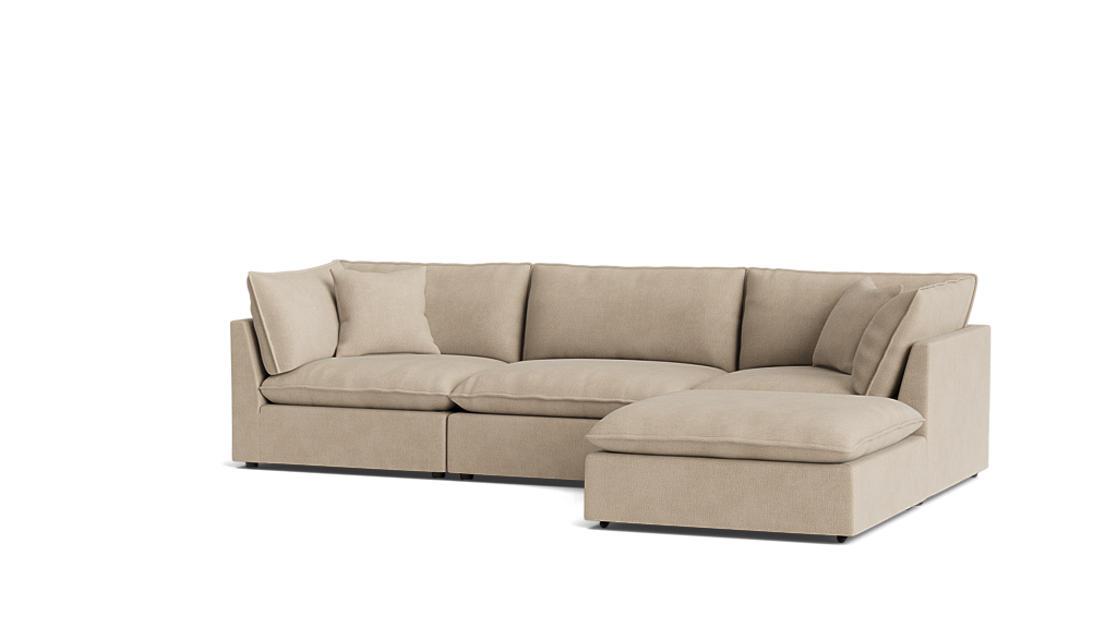Chill Time 4-Piece Modular Sectional - Thumbnail 4