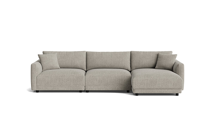 Soft Spot 4-Piece Modular Sectional Right - Thumbnail 2