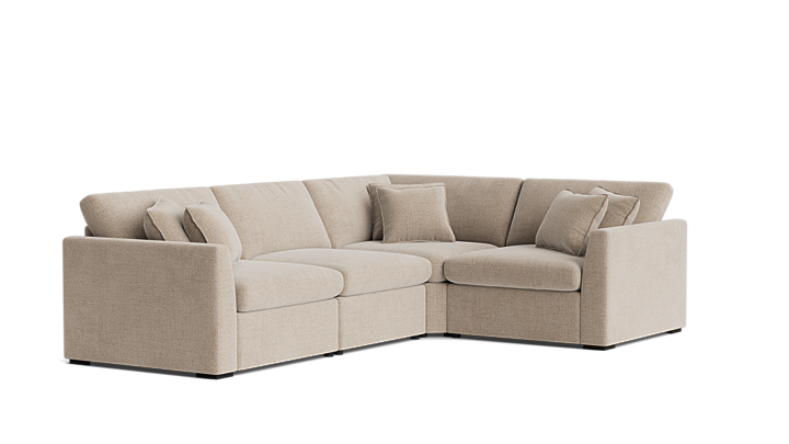 Lift Off Power Recliner 5-Piece Modular Sectional