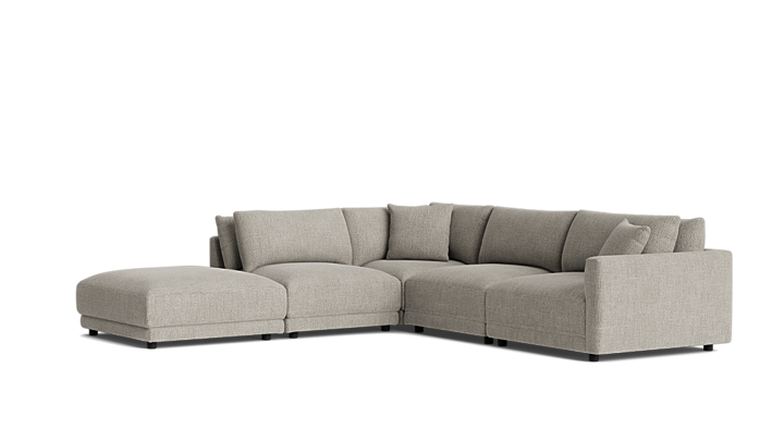 Soft Spot 5-Piece Modular Sectional Closed