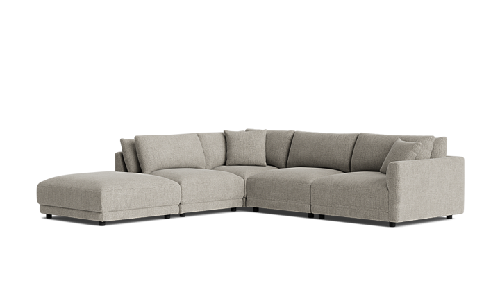 Soft Spot 5-Piece Modular Sectional Closed - Thumbnail 3