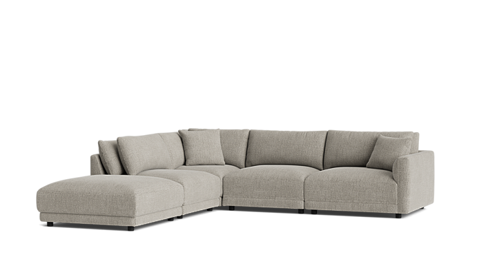 Soft Spot 5-Piece Modular Sectional Closed - Thumbnail 5