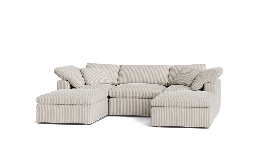 Movie Night 5-Piece Modular U-Shaped Sectional