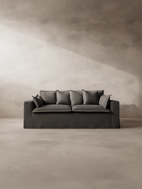 Cairo Slipcover 3 Seater