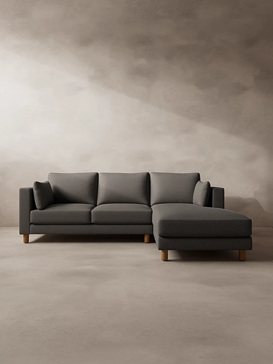 Charlette Upholstered Slouch Right