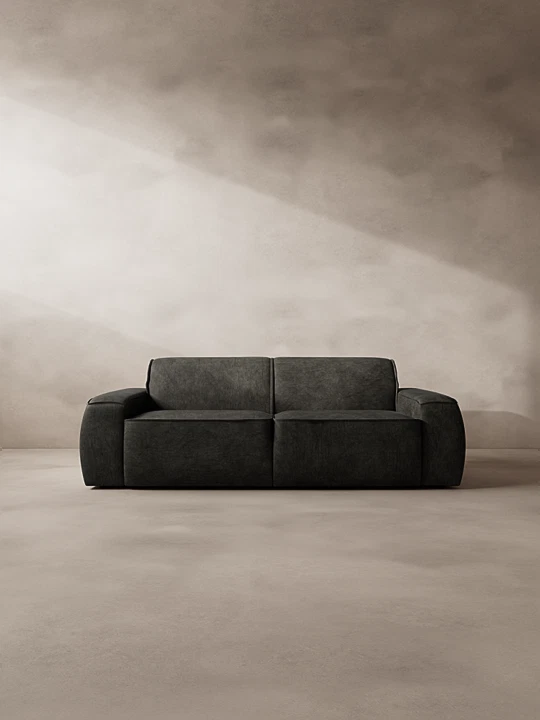 Congo Leather 3 Seater Couch