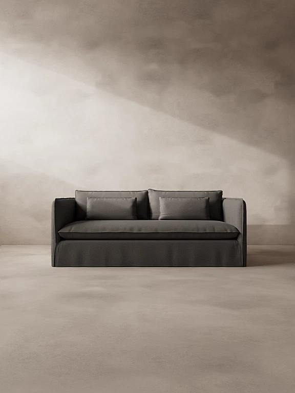 Delphi Slipcover 3 Seater Couch