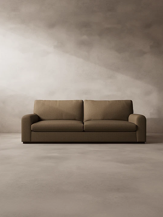 Luna Upholstered 3 Seater