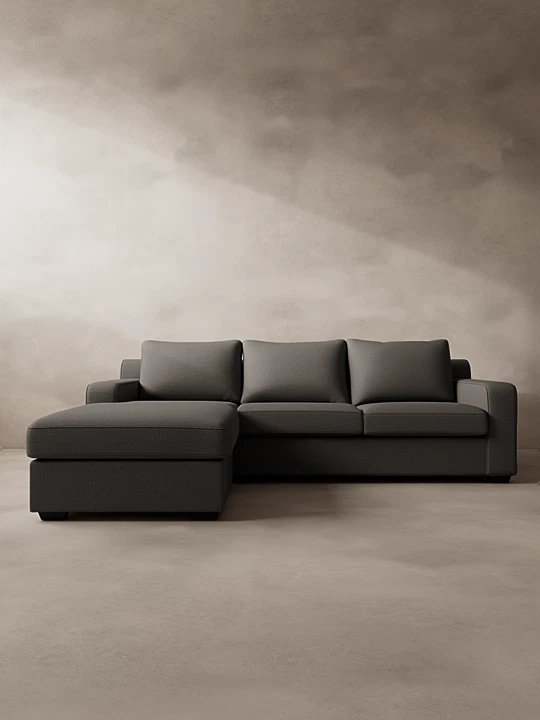 Lodge Upholstered Slouch Left