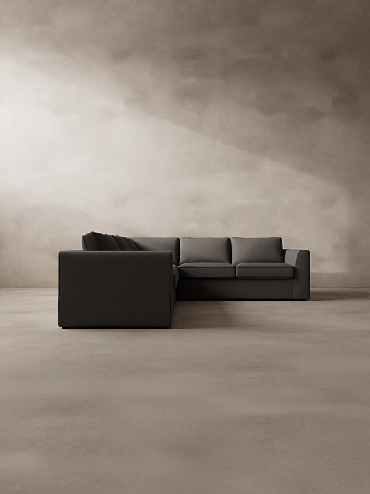 Manhattan Slipcover Corner Couch