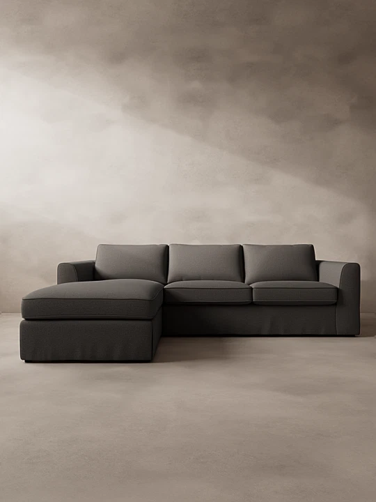 Manhattan Slipcover Slouch Left