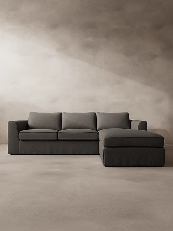 Manhattan Slipcover Slouch Right