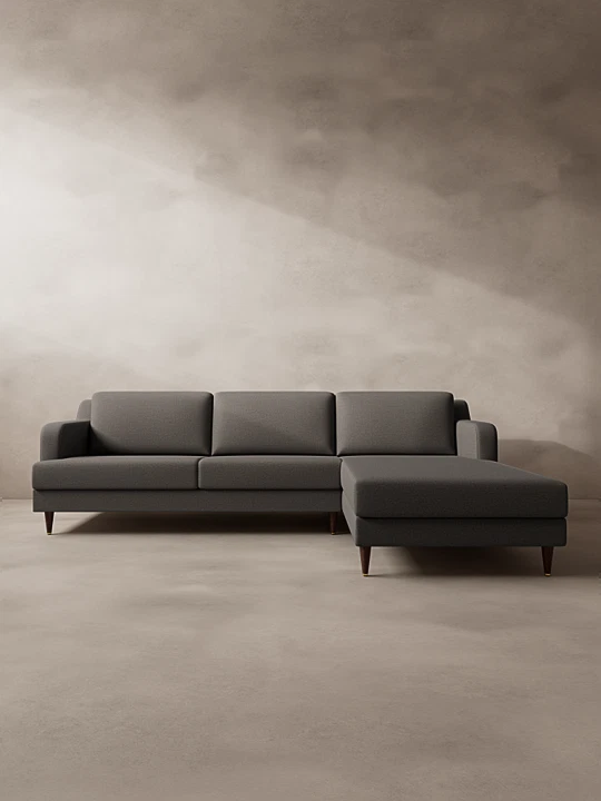 Rococo Upholstered Slouch Right