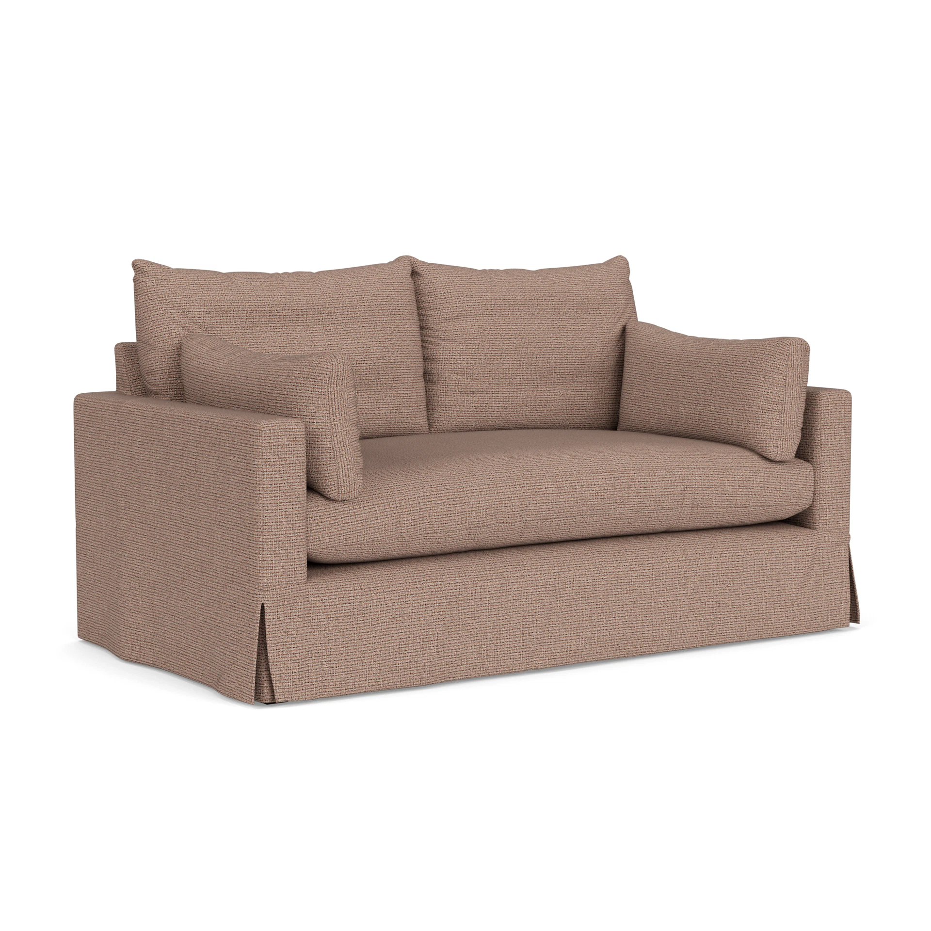 Ashton Large 2 Seater Sofa in Textured Weave - Autumn Mix