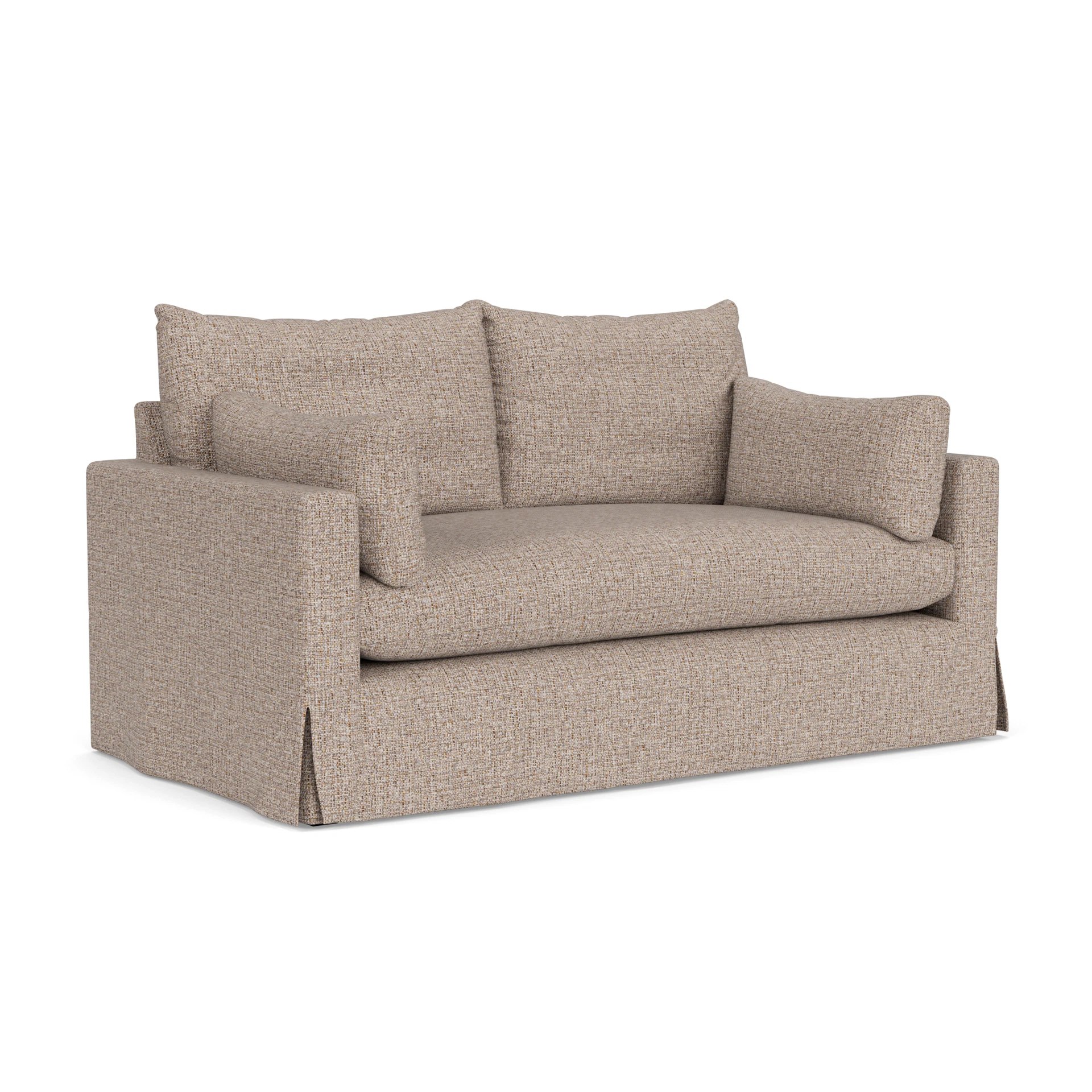 Ashton Large 2 Seater Sofa in Textured Weave - Natural Mix