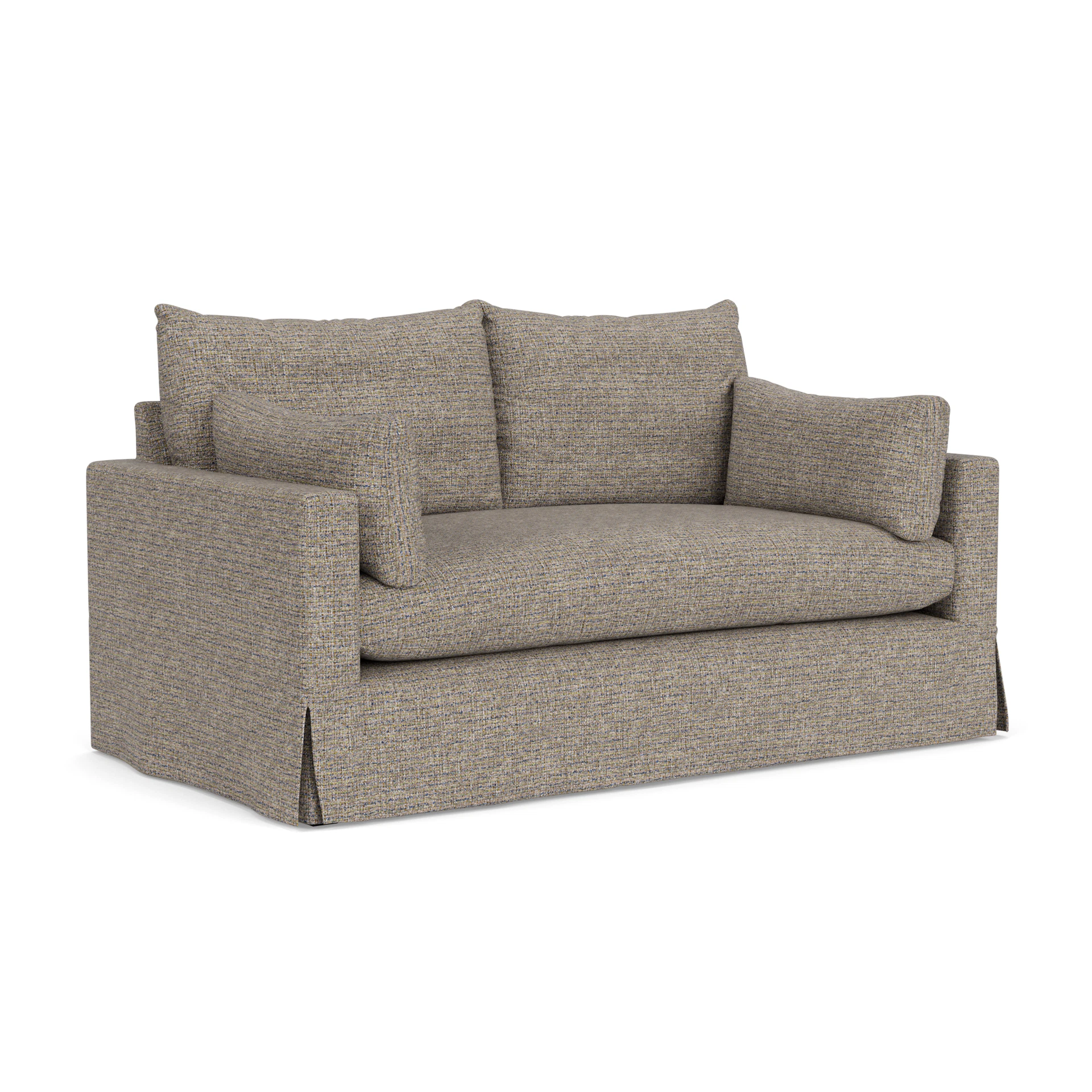 Ashton Large 2 Seater Sofa in Textured Weave - Shoreline Mix