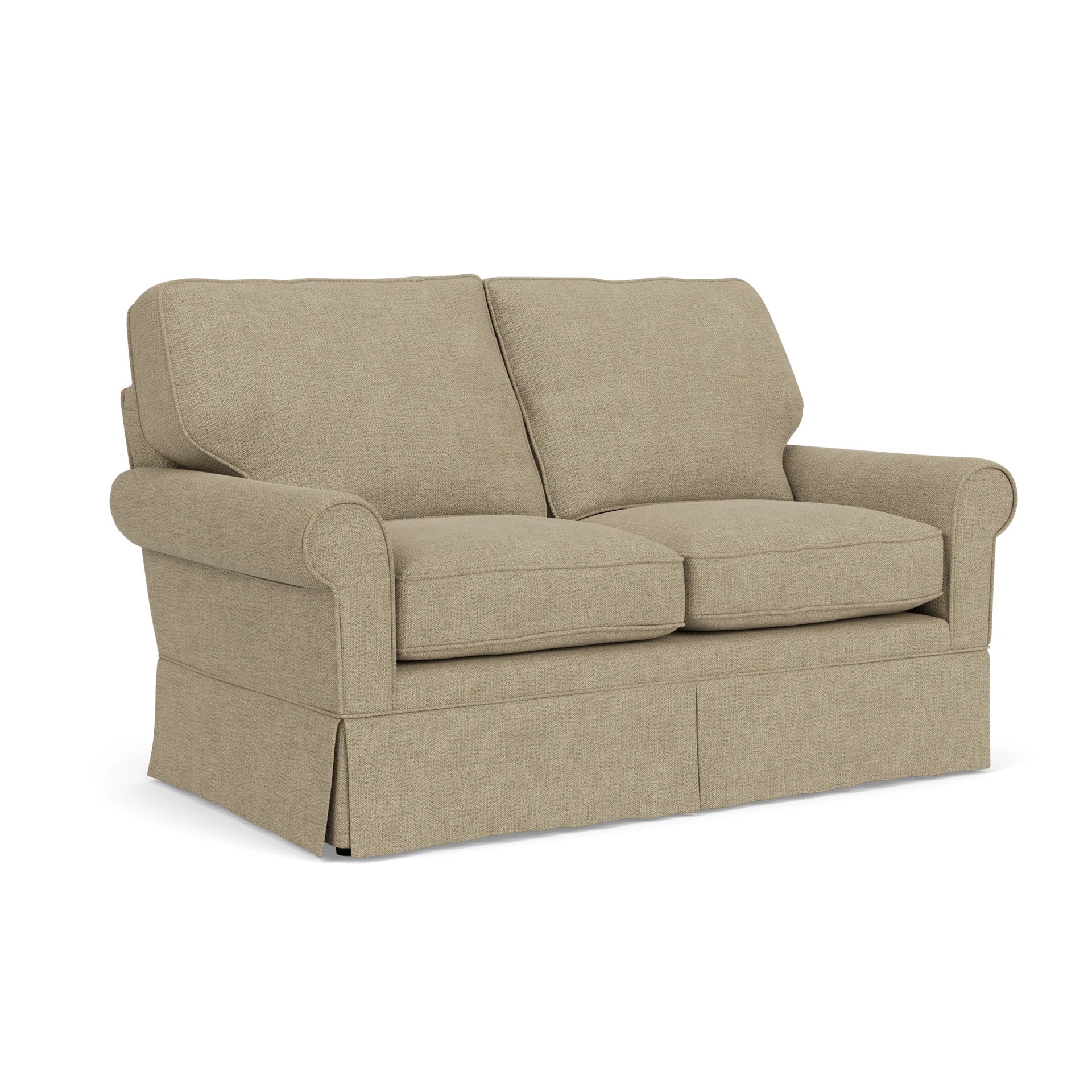 Dawson 2 Seater Sofa in Rustic Weave - Apple