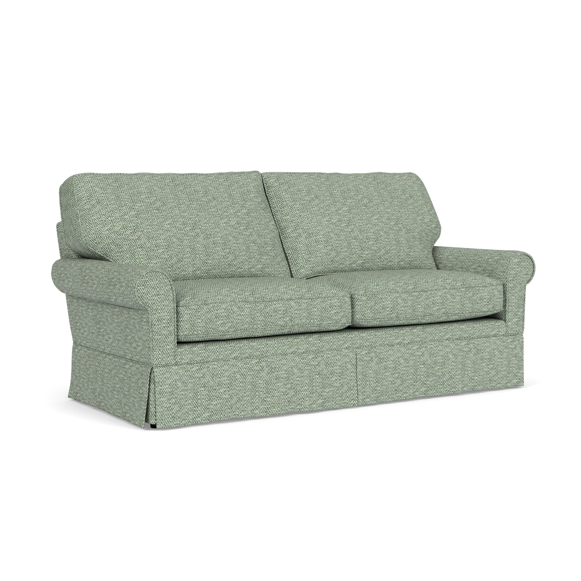 Dawson 3 Seater Sofa in Herringbone Weave - Lake