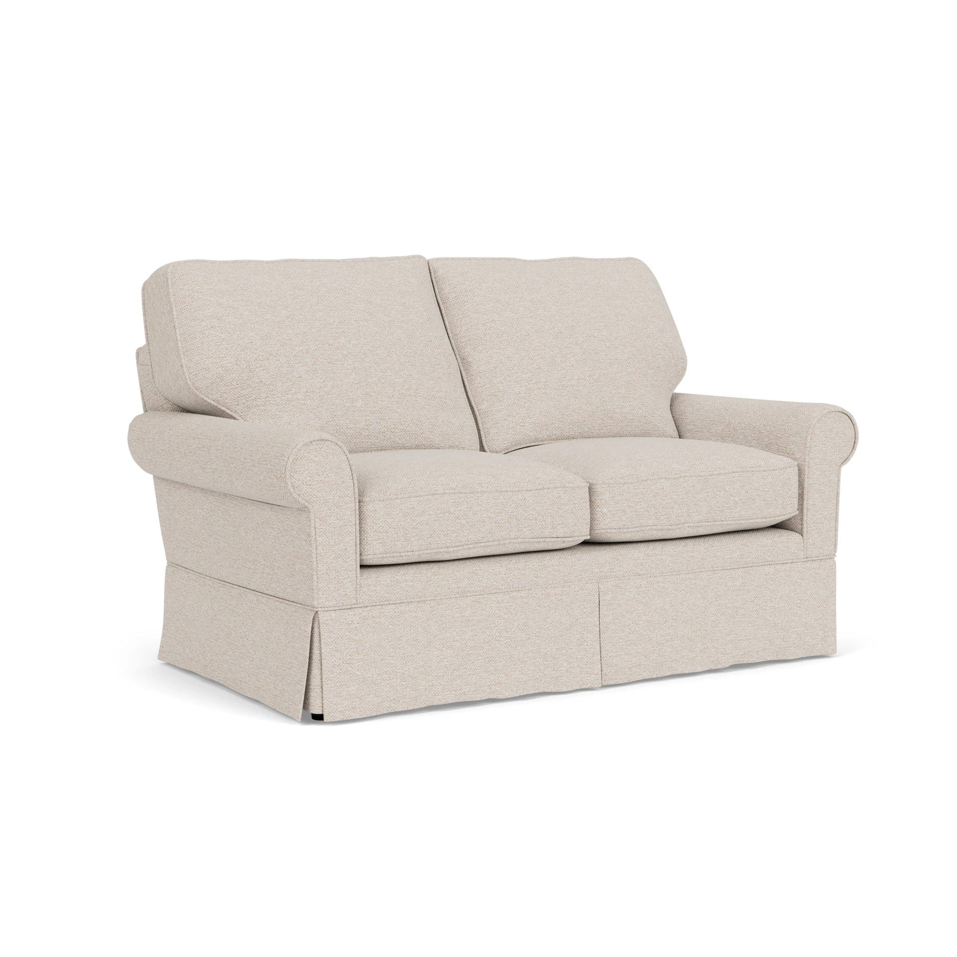 Dawson Large 2 Seater Sofa in House Weave - Natural with undefined legs