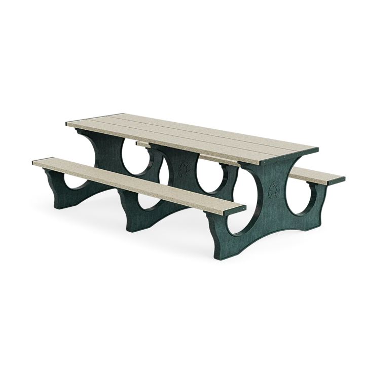 Polly Tuff 6 Ft Contemporary Picnic Table | Polly Products