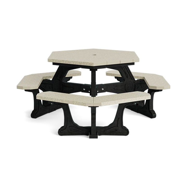 Hex Picnic Table: Eco-Friendly, Non-Toxic, and Built to Last