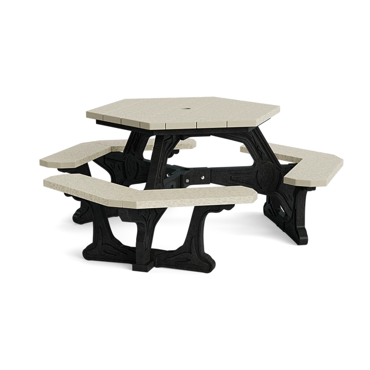 Hex Picnic Table: Eco-Friendly, Non-Toxic, and Built to Last