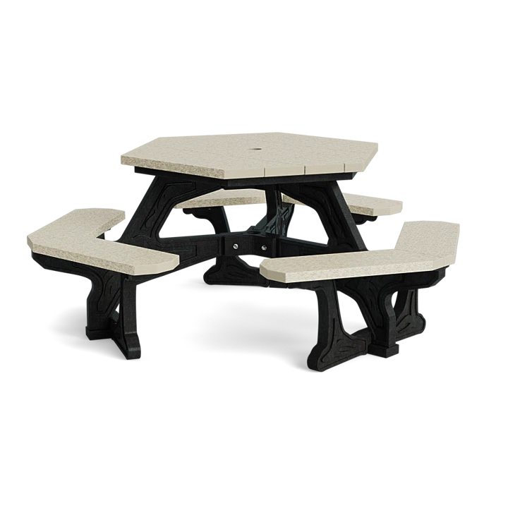 Hex Picnic Table: Eco-Friendly, Non-Toxic, and Built to Last