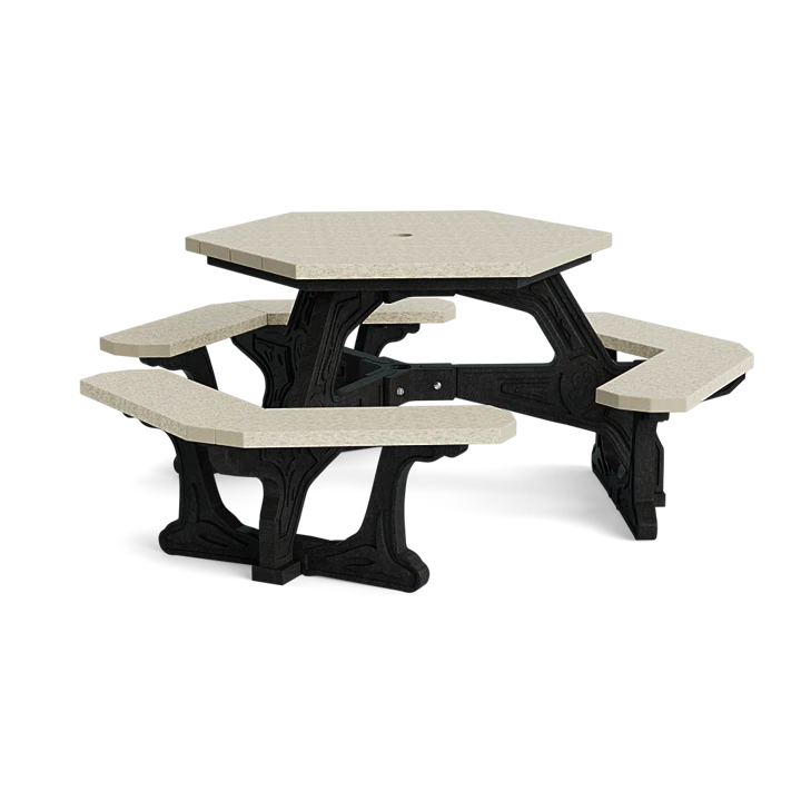 Hex Picnic Table: Eco-Friendly, Non-Toxic, and Built to Last