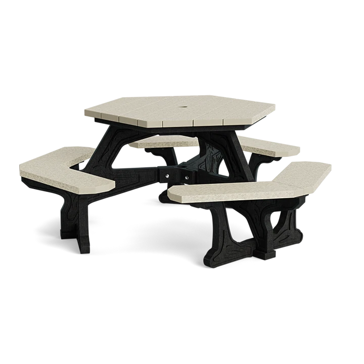 Hex Picnic Table: Eco-Friendly, Non-Toxic, and Built to Last