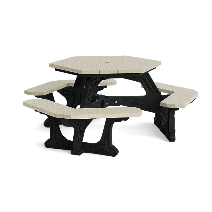Hex Picnic Table: Eco-Friendly, Non-Toxic, and Built to Last