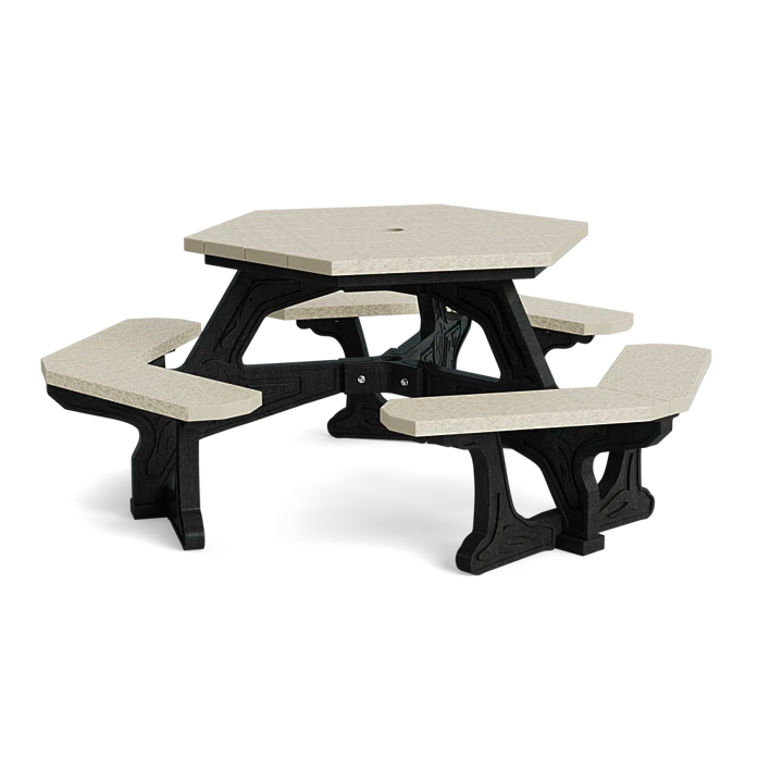 Hex Picnic Table: Eco-Friendly, Non-Toxic, and Built to Last - Main Image