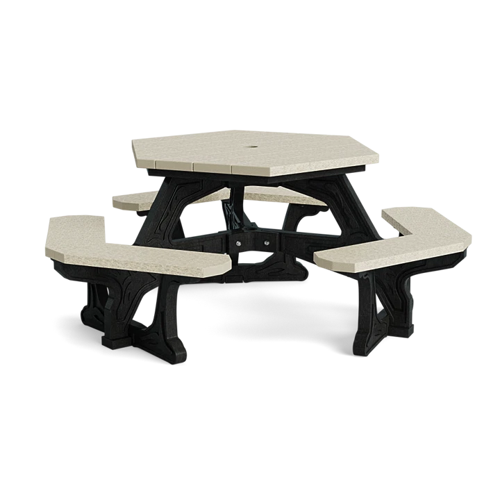 Hex Picnic Table: Eco-Friendly, Non-Toxic, and Built to Last