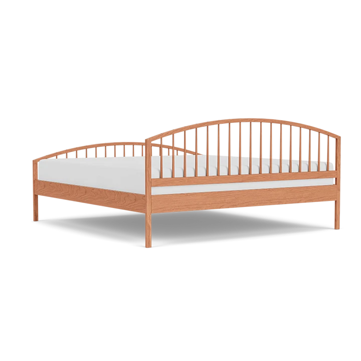 Burnette Spindle Bed - Cherry