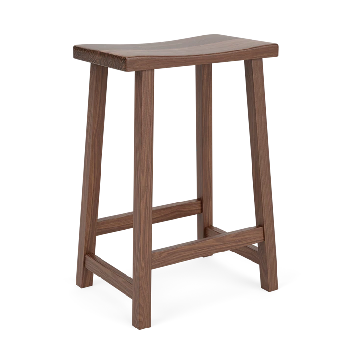 スツール Klokken Stool Kenzai Stool - Walnut
