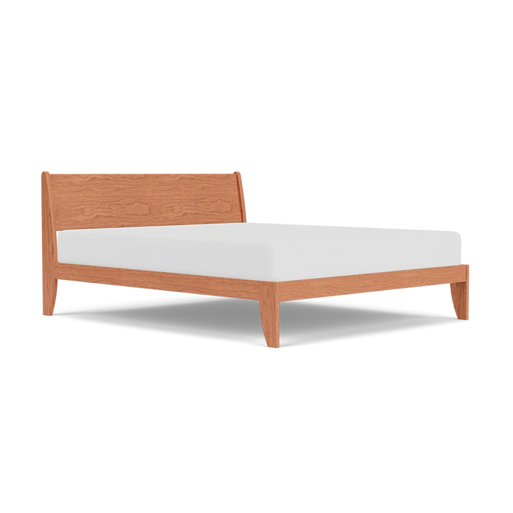 Mysa Sleigh Bed - Cherry