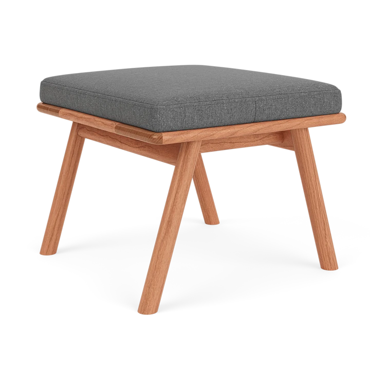 Nautilus Ottoman - Cherry