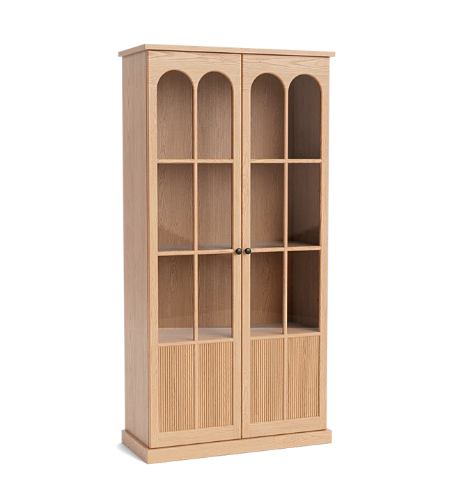 Alena White Oak Storage Cabinet | Le Mae – Le Maé