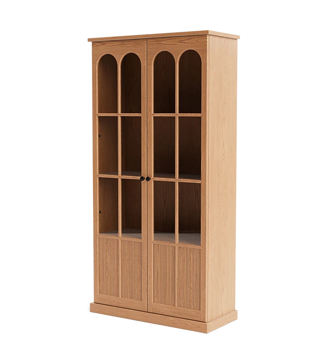 Alena White Oak Storage Cabinet | Le Mae – Le Maé