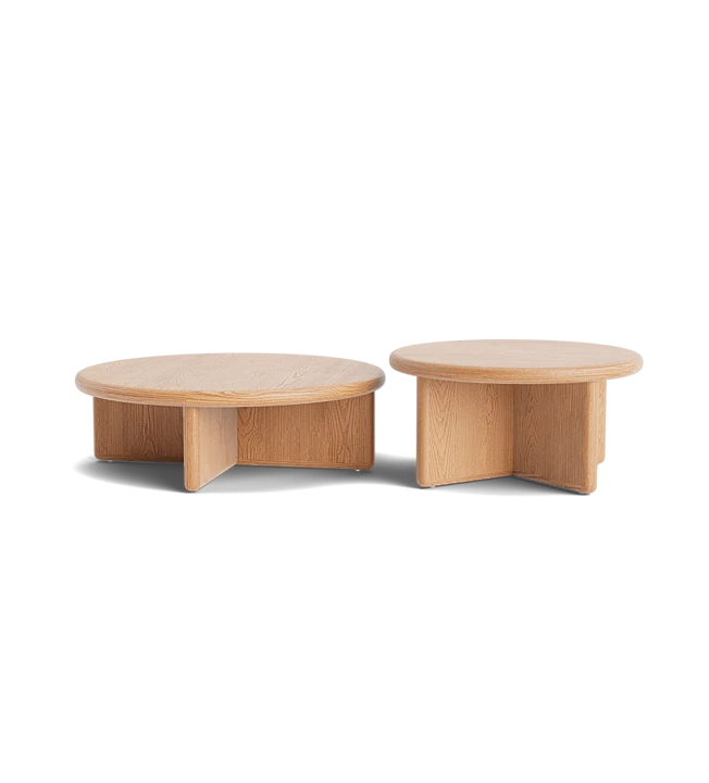 Austin White Oak Nested Coffee Table – Le Maé