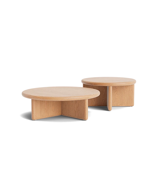 Austin White Oak Nested Coffee Table – Le Maé