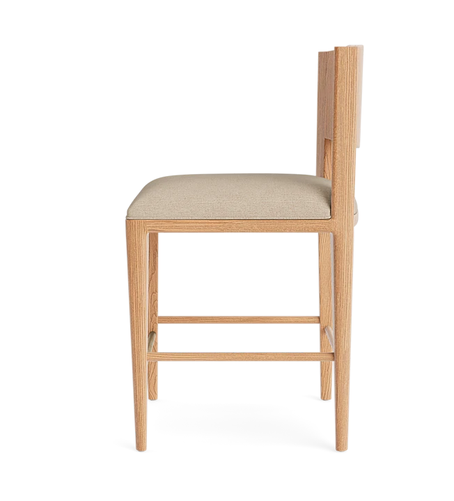 Ophelia White Oak Counter Stool | Le Mae – Le Maé