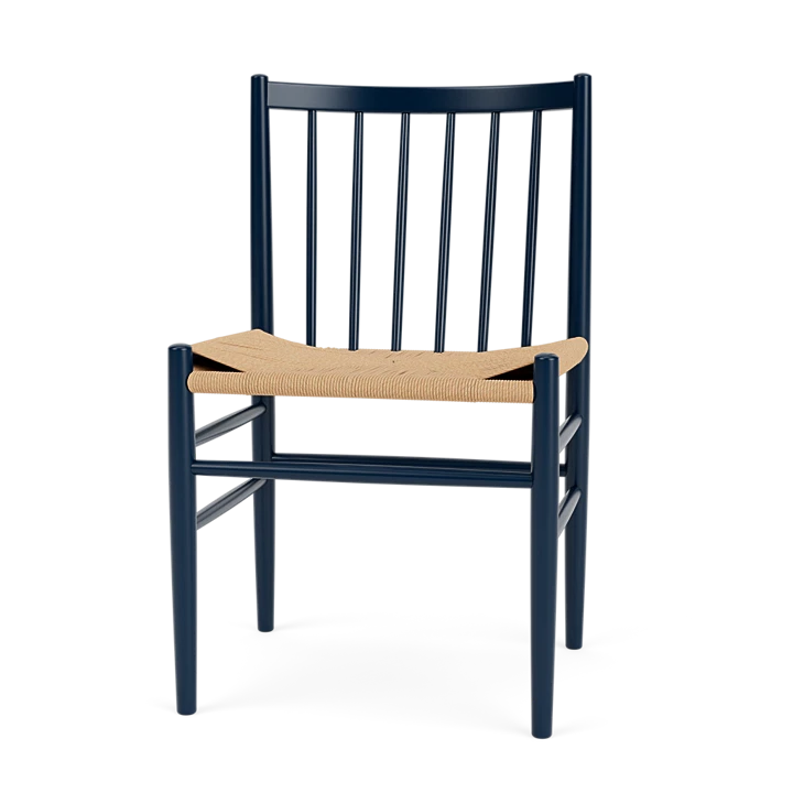 J80 - Chair - Beech - Steel Blue