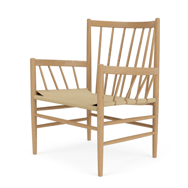 J82 - Lounge chair - Oak
